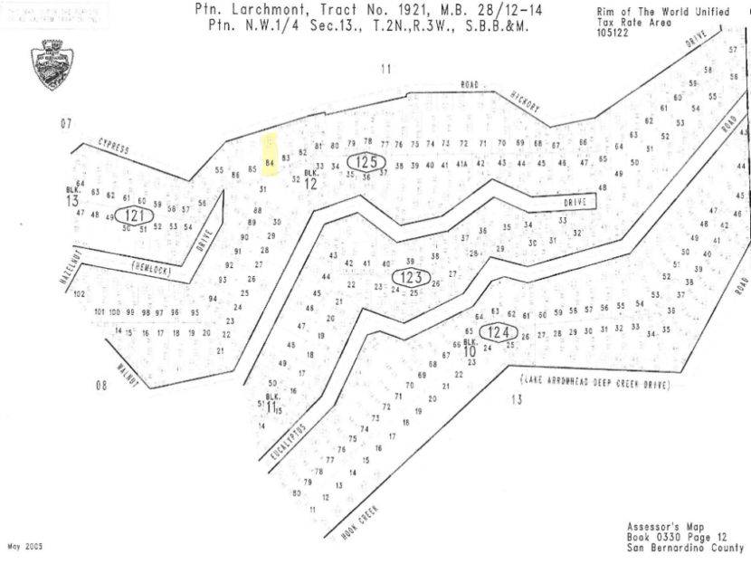 Township Plat Map 7138